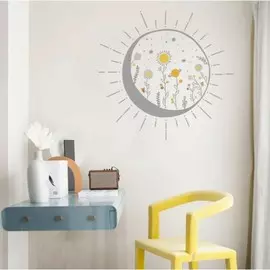 Наклейка пластик интерьерная цветная