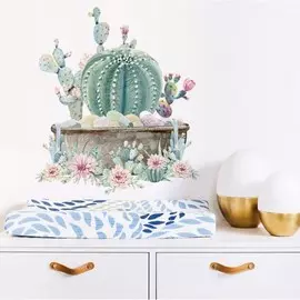 Наклейка пластик интерьерная цветная