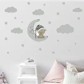 Наклейка пластик интерьерная цветная