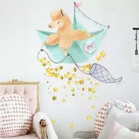 Наклейка пластик интерьерная цветная