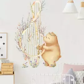 Наклейка пластик интерьерная цветная