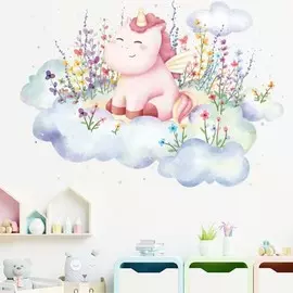 Наклейка пластик интерьерная цветная