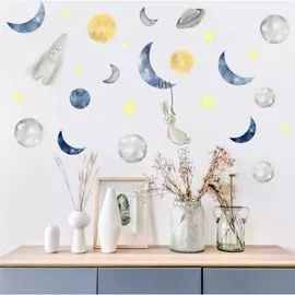 Наклейка пластик интерьерная цветная