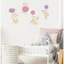 Наклейка пластик интерьерная цветная