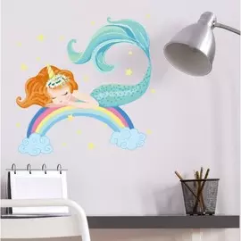 Наклейка пластик интерьерная цветная