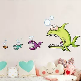 Наклейка пластик интерьерная цветная