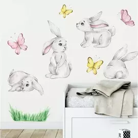 Наклейка пластик интерьерная цветная