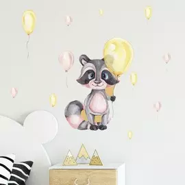 Наклейка пластик интерьерная цветная