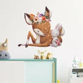 Наклейка пластик интерьерная цветная