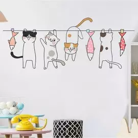 Наклейка пластик интерьерная цветная