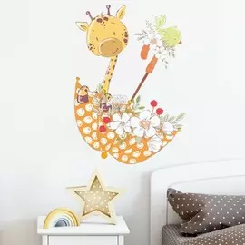 Наклейка пластик интерьерная цветная