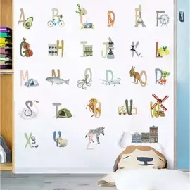 Наклейка пластик интерьерная цветная