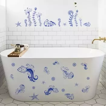 Наклейка пластик интерьерная цветная