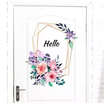 Наклейка пластик интерьерная цветная