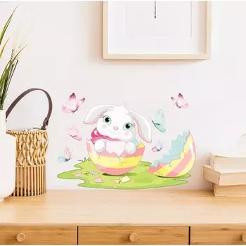 Наклейка пластик интерьерная цветная