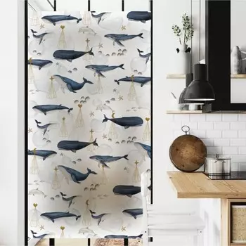 Наклейка пластик интерьерная цветная