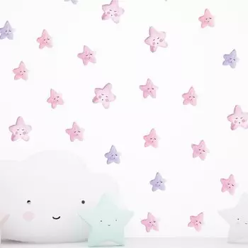 Наклейка пластик интерьерная цветная