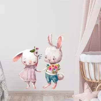 Наклейка пластик интерьерная цветная