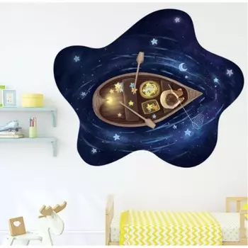 Наклейка пластик интерьерная цветная