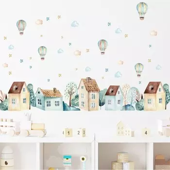 Наклейка пластик интерьерная цветная