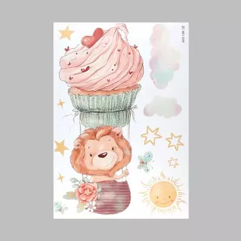 Наклейка пластик интерьерная цветная