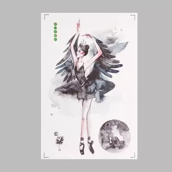 Наклейка пластик интерьерная цветная