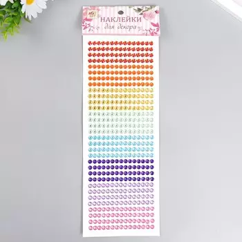 Наклейка пластик стразы