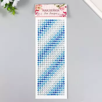 Наклейка пластик стразы