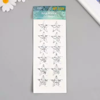 Наклейка пластик стразы