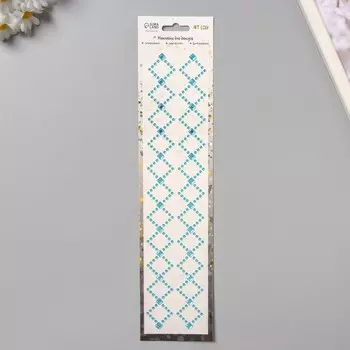 Наклейка пластик стразы