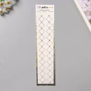 Наклейка пластик стразы