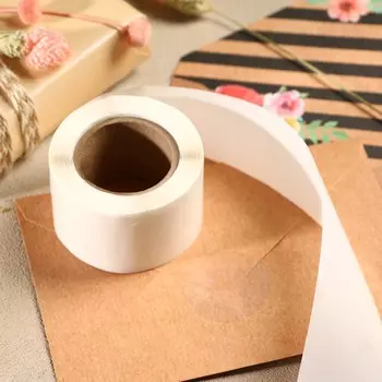 Наклейка прозрачная 3.83.8 см, 300 шт.