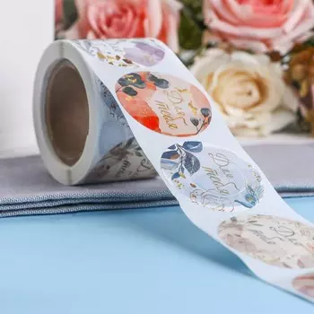 Наклейки для цветов и подарков