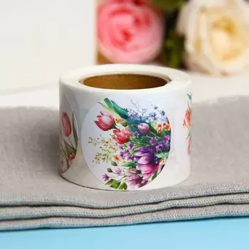 Наклейки для цветов и подарков