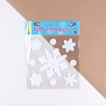 Наклейки новогодние на окна