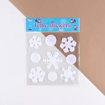 Наклейки новогодние на окна