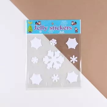 Наклейки новогодние на окна