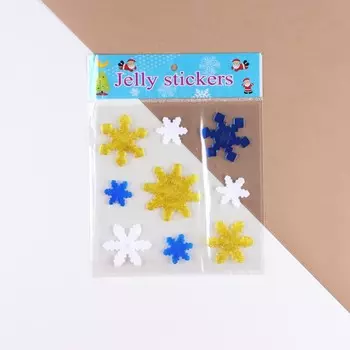 Наклейки новогодние на окна