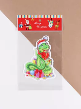 Наклейки новогодние на окна