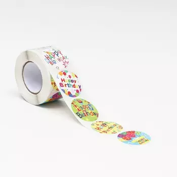 Наклейки в рулоне