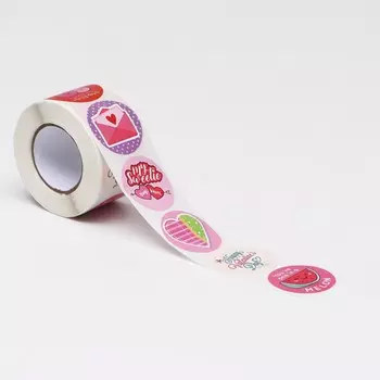 Наклейки в рулоне