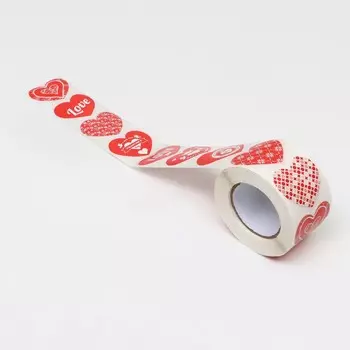 Наклейки в рулоне