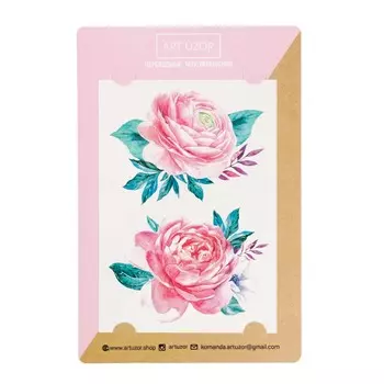 Наклейкитату roses, 14 21 см