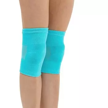 Наколенники для гимнастики и танцев grace dance №2, р. l , цвет бирюзовый