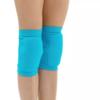Наколенники для гимнастики и танцев grace dance, с уплотнителем, р. xxs, 3-5 лет, цвет бирюзовый