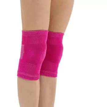 Наколенники для гимнастики и танцев grace dance №2, р. m, цвет фуксия
