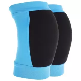 Наколенники для гимнастики и танцев grace dance, с уплотнителем, р. xxs, 3-5 лет, цвет бирюза/черный