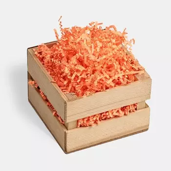 Наполнитель бумажный, ярко - оранжевый, 100 г