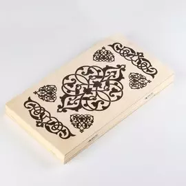 Нарды деревянные большие, настольная игра