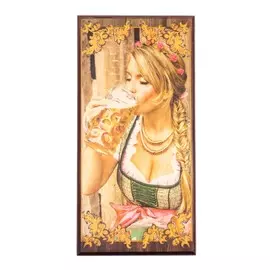 Нарды деревянные, настольная игра